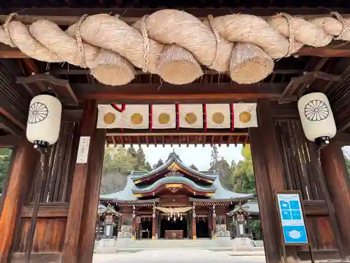 速谷神社の山門・神門
