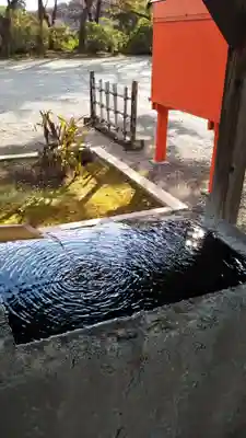 尾曳稲荷神社の手水舎