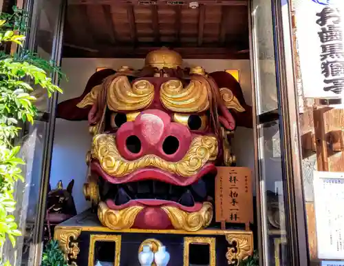 波除神社（波除稲荷神社）の狛犬