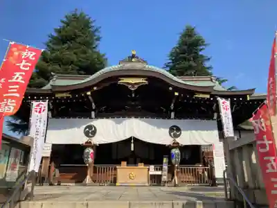尾久八幡神社の本殿・本堂