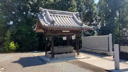 松熊八幡宮の手水