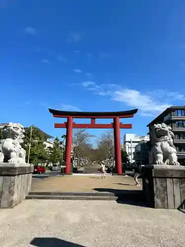 鶴岡八幡宮の鳥居