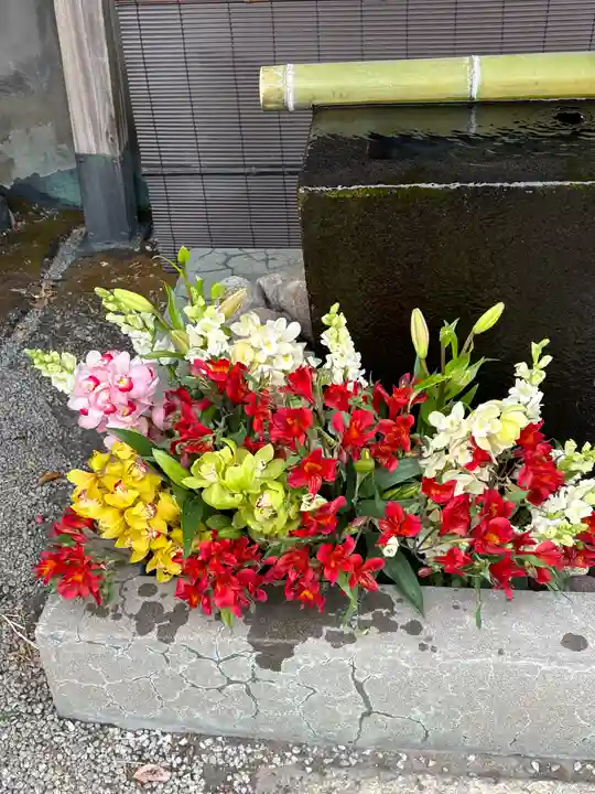 上尾御嶽神社の手水舎