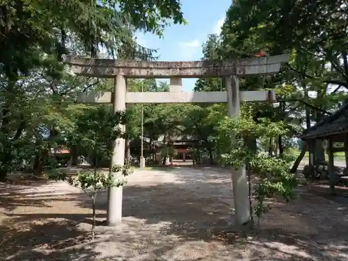 鈿女神社の鳥居