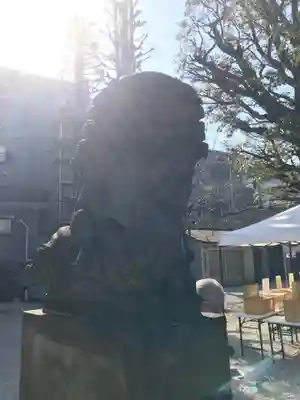 蛇窪神社の狛犬