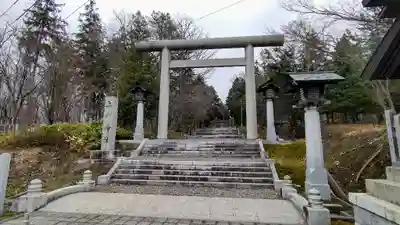上川神社の鳥居