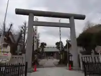 上平井天祖神社の鳥居