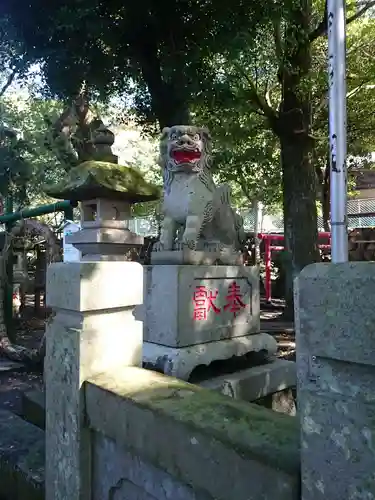 菅原神社の狛犬