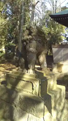 沓掛香取神社の狛犬