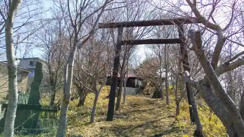 絵鞆神社の鳥居