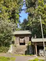 町付近津神社の山門・神門