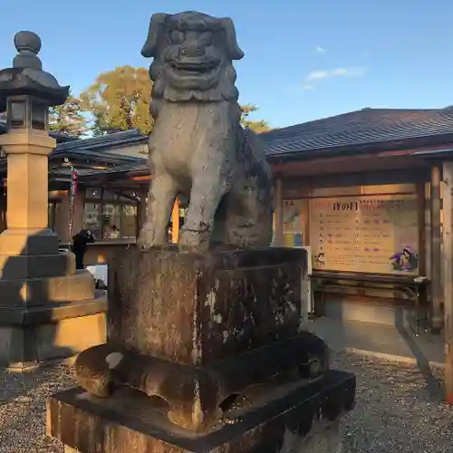 龍城神社の狛犬