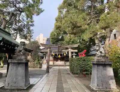 安江八幡宮（金沢水天宮）の鳥居