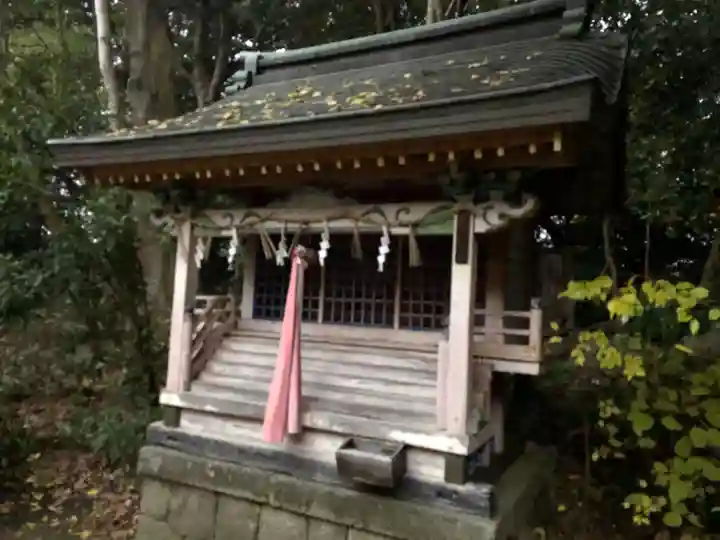 和伎坐天乃夫岐売神社の末社・摂社