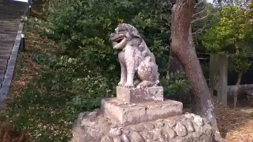 涌谷神社の狛犬