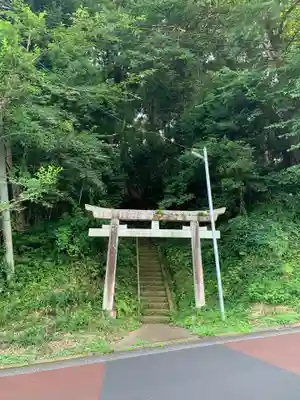 熊野神社の鳥居