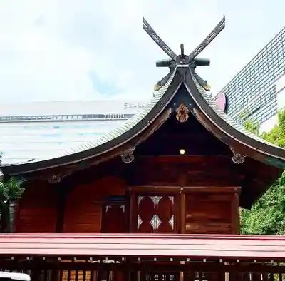 警固神社の本殿・本堂