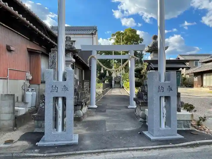 夜夫多神社の鳥居