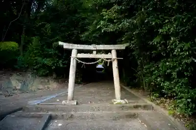 須賀社の鳥居