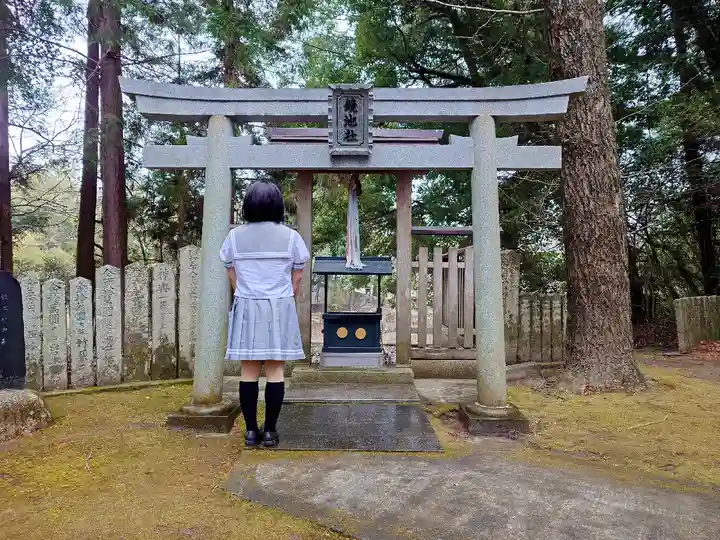 積田神社の鳥居