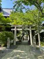 月瀬八幡宮の鳥居