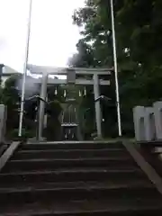 片瀬諏訪神社の鳥居