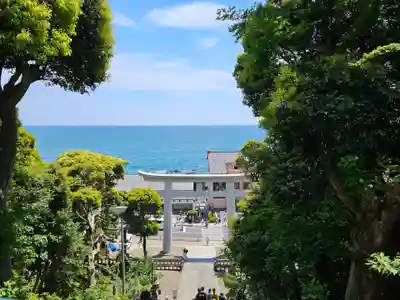 大洗磯前神社の周辺