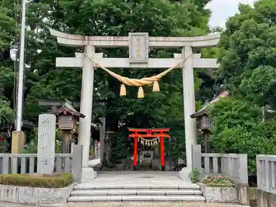 前川神社の鳥居