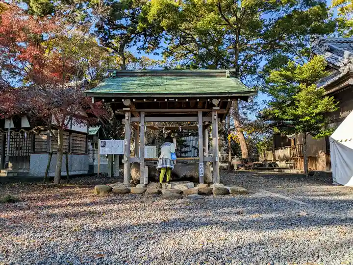 焼津神社の手水舎