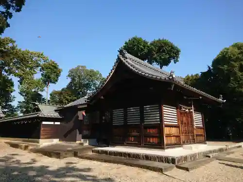 本田神明社の本殿・本堂