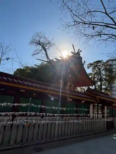 生田神社の本殿・本堂