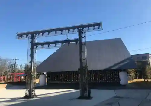 武蔵野坐令和神社の鳥居