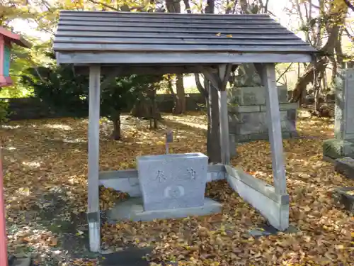 石狩八幡神社の手水舎
