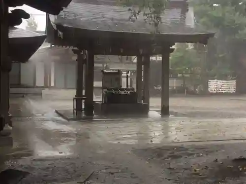 宇都宮二荒山神社の手水舎
