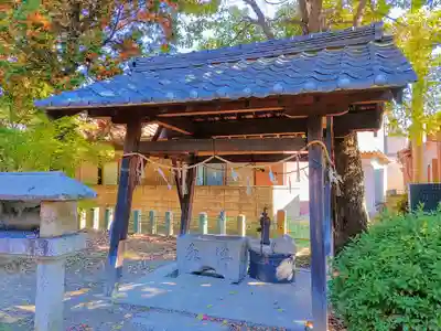 神明社(山崎宮附)の手水舎