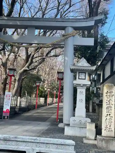 六甲八幡神社の鳥居