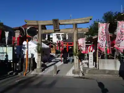 鴎稲荷神社の鳥居