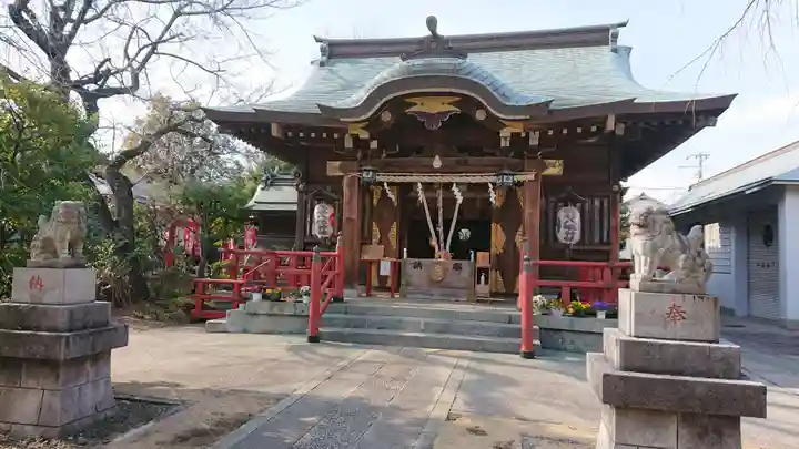 三谷八幡神社の本殿・本堂