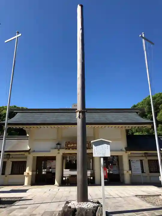 愛知縣護國神社の本殿・本堂