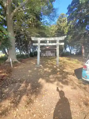 米御膳神社の鳥居