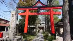 丸子山王日枝神社の鳥居