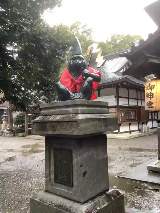 清洲山王宮 日吉神社の狛犬