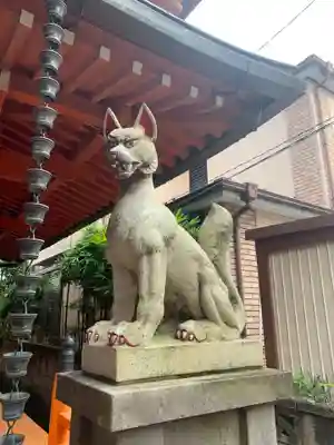 豊受稲荷本宮の狛犬