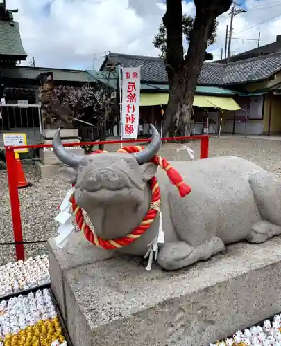 山田天満宮の狛犬