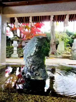 神炊館神社 ⁂奥州須賀川総鎮守⁂の手水舎