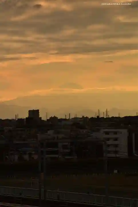 多摩川浅間神社の景色