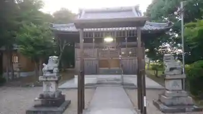 西汰上神明社の本殿・本堂
