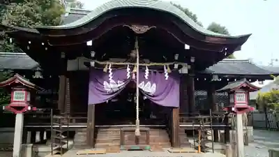 離宮八幡宮の本殿・本堂