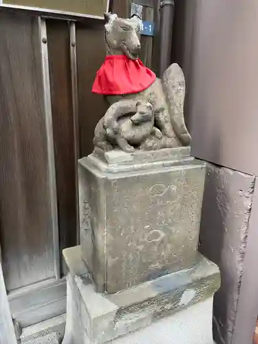 箭弓稲荷神社の狛犬