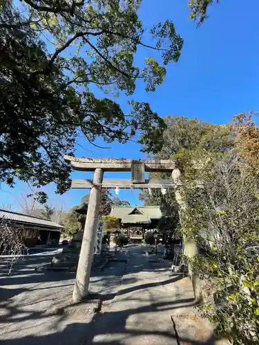 近津神社の鳥居